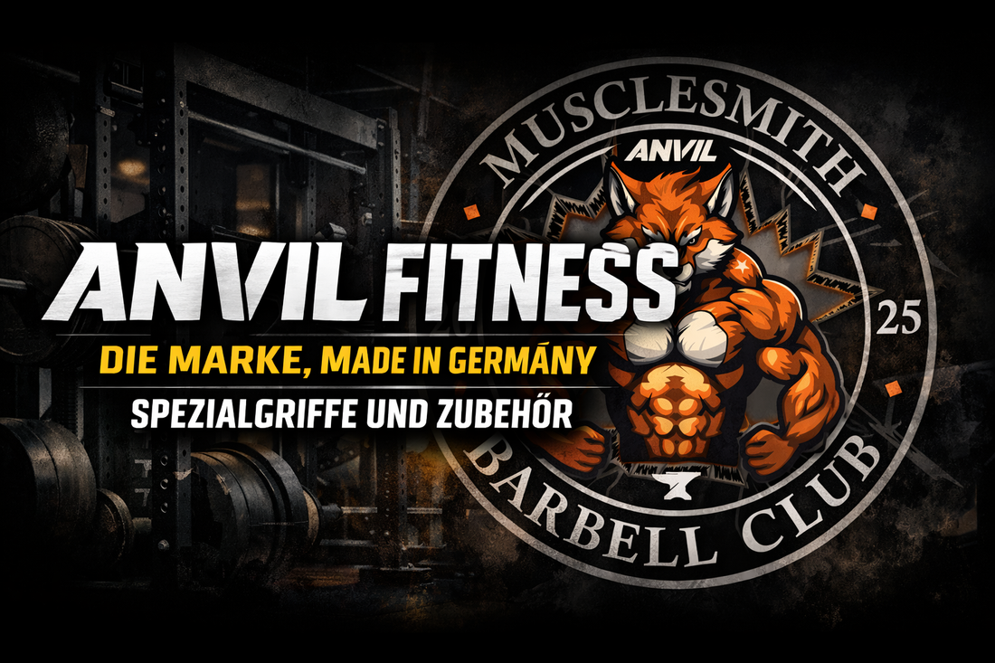 ANVIL Fitness die Marke, Made in Germany Spezialgriffe und Zubehör