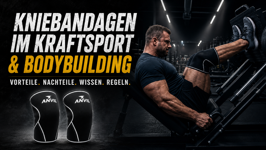 Kniebandagen im Kraftsport und Bodybuilding: