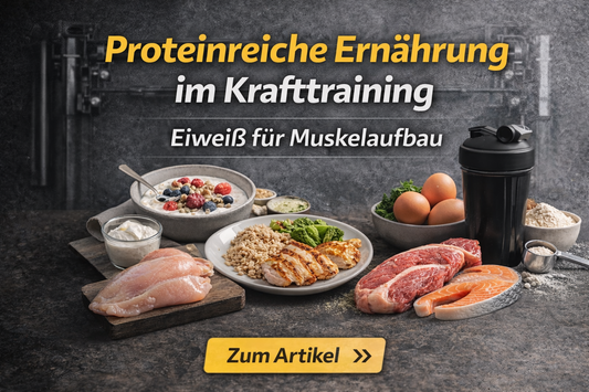 Proteinreiche Ernährung im Krafttraining