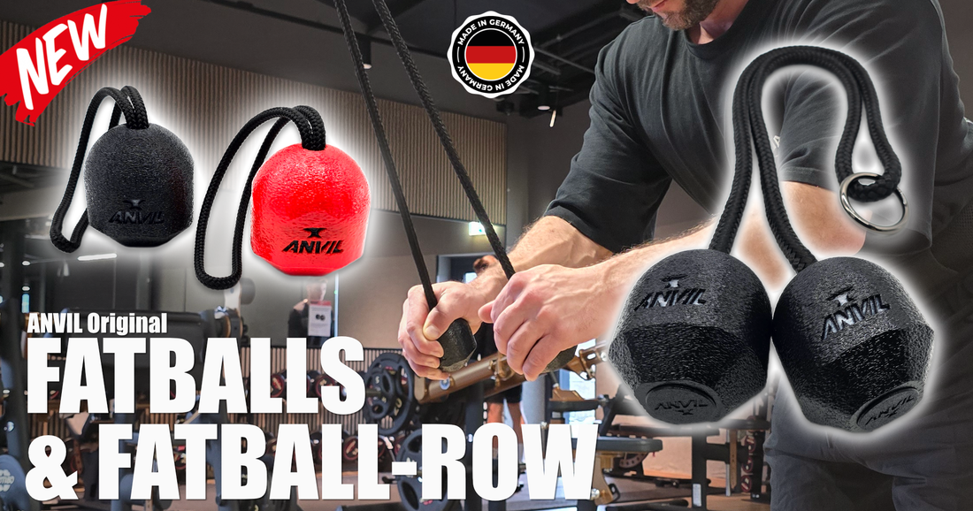 ANVIL® Fatballrow – der vielseitige Kabelzug Griff für Griffkraft & Oberkörper