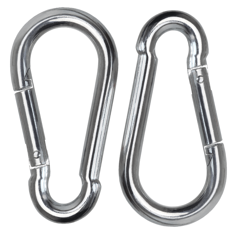 Profi Karabiner Edelstahl, Paar