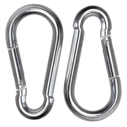 Profi Karabiner Edelstahl, Paar