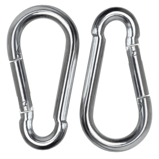 Profi Karabiner Edelstahl, Paar