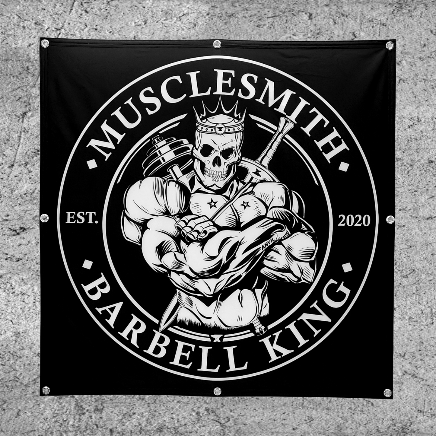 Musclesmith Banner Barbell King