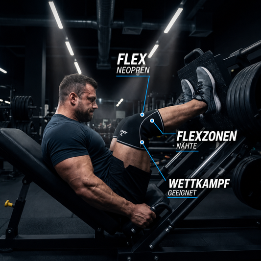 Kniebandagen 7 mm – Flex-Neopren Knee Sleeves