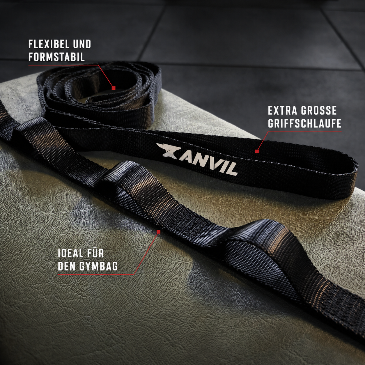 Loop Straps super heavy Mesh-PU