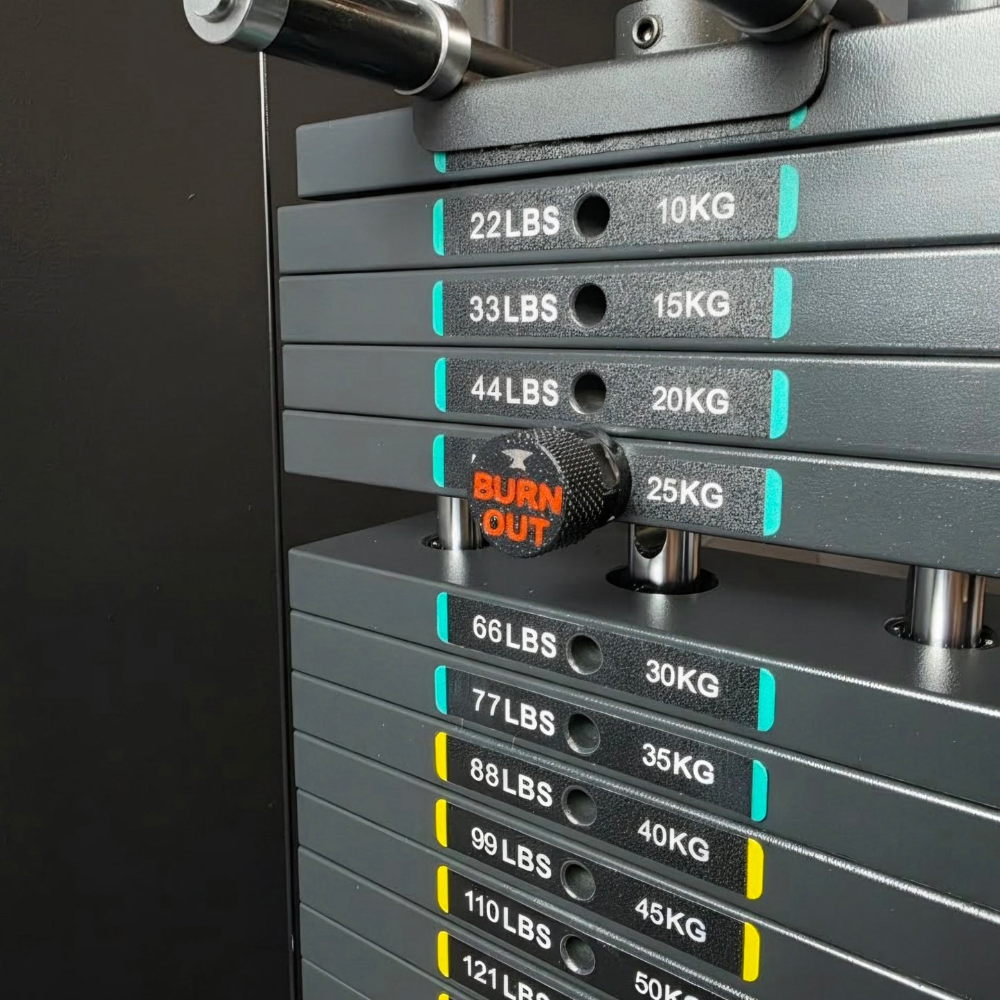 Weight stack pin - Gewichtsblock Stecker