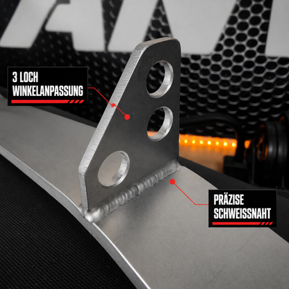 Trizeps Blade Flacheisen Edelstahl