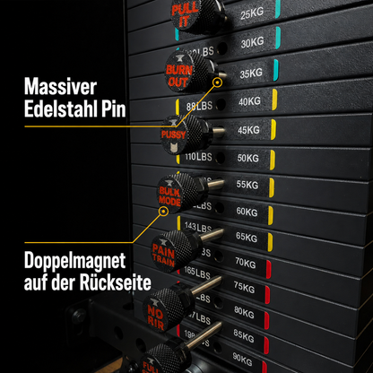 Weight stack pin - Gewichtsblock Stecker